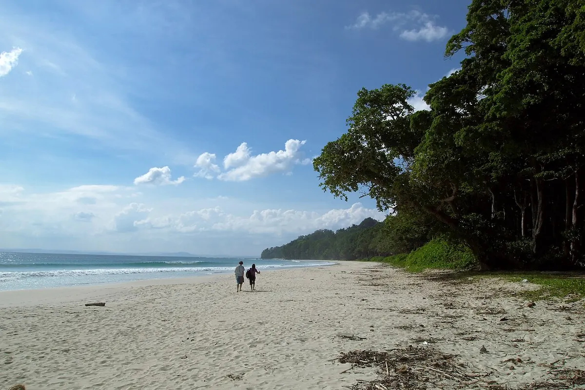 Radhanagar Beach in the Andaman Islands