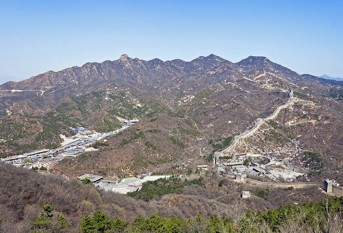 The Great Wall of China near Badaling