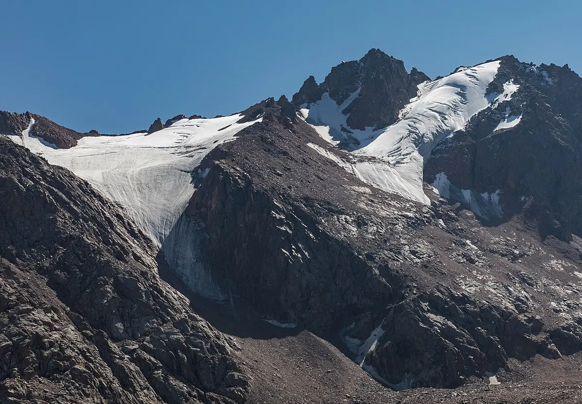 Mountains near Almaty, Kazakhstan