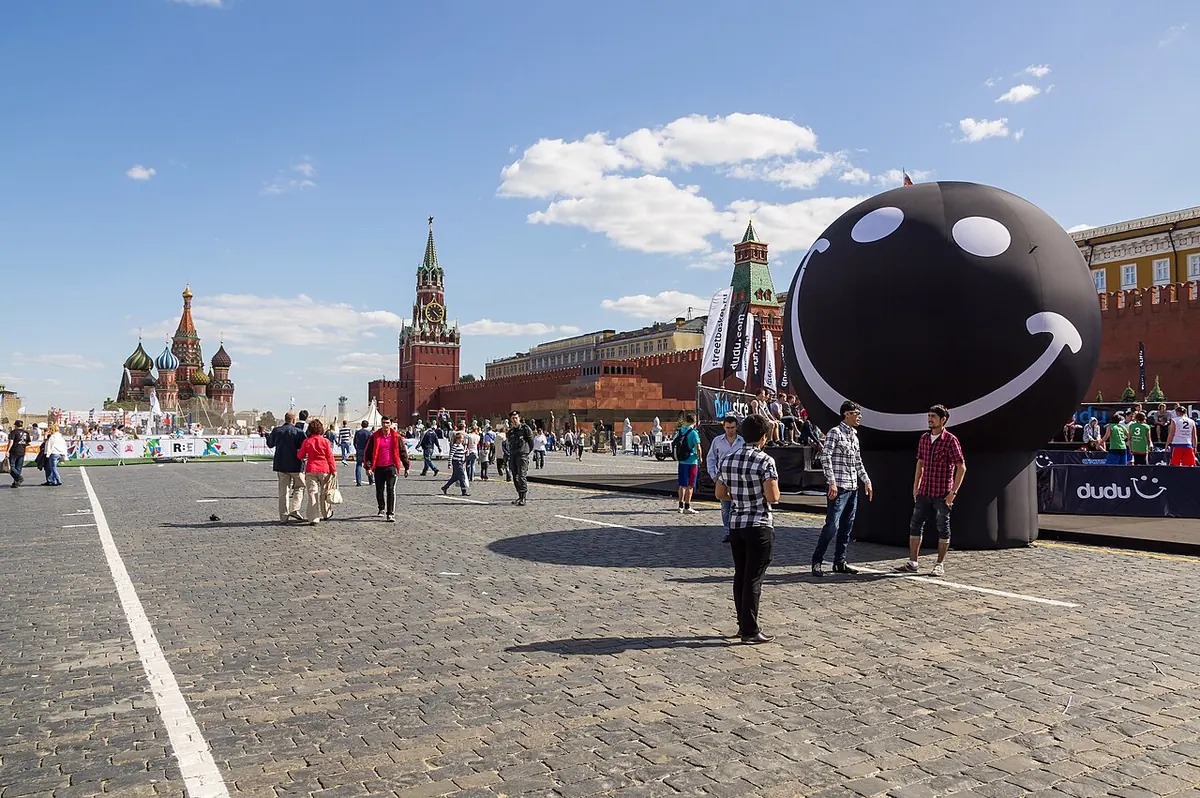 Red Square in Moscow, Russia